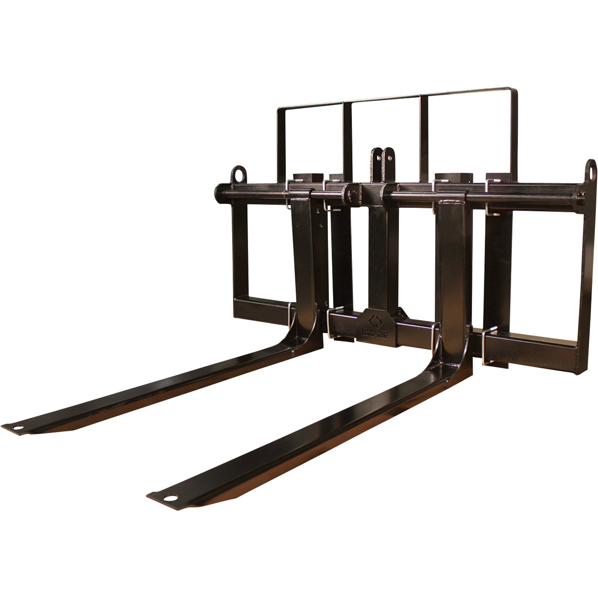 Load-Quip Front-End Loader Pallet Forks — 2,000-Lb. Capacity, Black, Model# 29211732